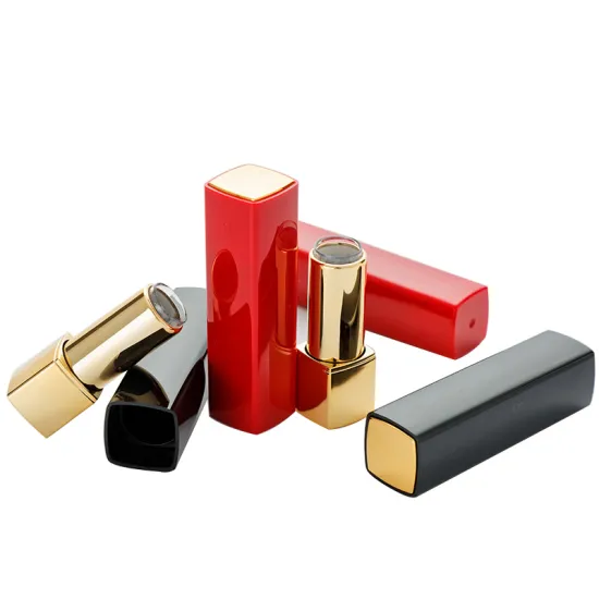 Square Plastic Wholesale Push Lipstick Tube
