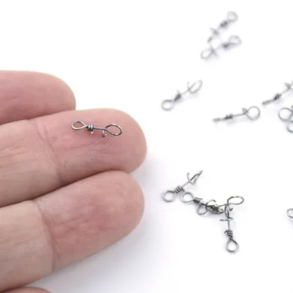 Quick Lock Fishing Snaps Clips Swivels - ODM OEM Fishing Accessories