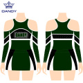 Nieuwste stijlvolle off-shoulder cheerleading-uniformen