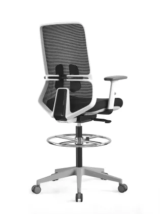 Drafting Stool with Footrest