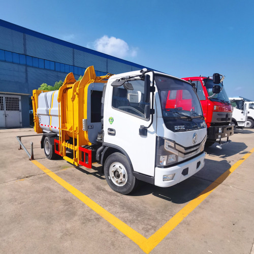 Dongfeng Self -загрузка и разгрузка мусоровочного грузовика