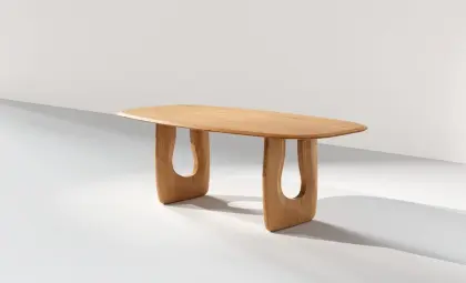 Modern Square Wooden Dining Table