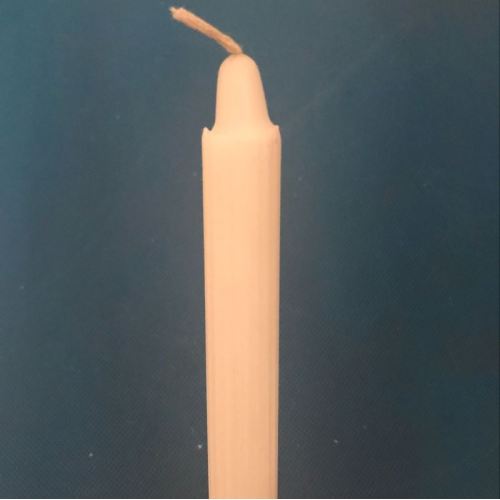 Stick Wick White Household Fluted Candles velas