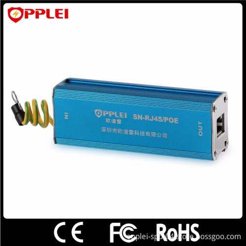 Indoor Rj45 Indoor Rj45 100m Signal Channel Poe Ethernet Surge Arrester, High ...