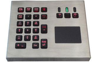 Backlight Vandalproof Industrial Touchpad With Numeric Keyp