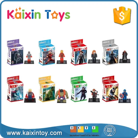 10280632 Kids Toys Mirco Blocks Plastic 3D Marvel Mini Figures