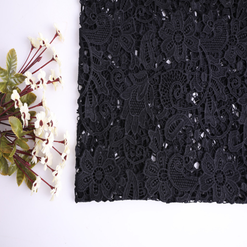 Fancy Design Chemical Lace Fabric For Woman Garment