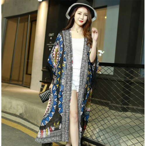 Women Bikini Casul Kleid vertuschen Strand Kimono