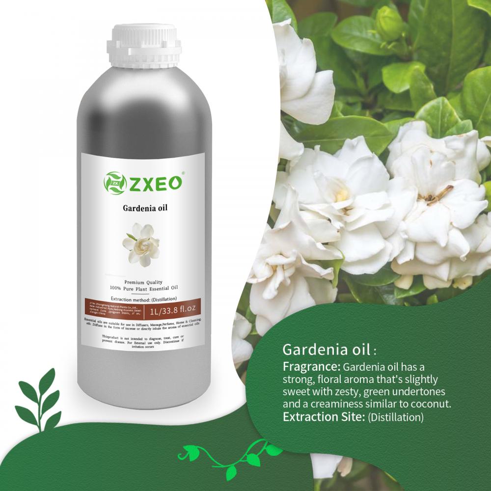 Aceite esencial de Gardenia para fines medicinales y cosméticos