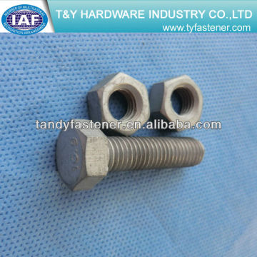 m6 hex head bolt HDG