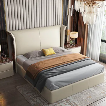 Elegant Modern Bedroom Bed Frame with Latest Design