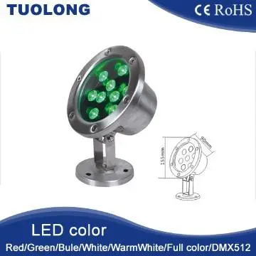 Competitive price 12w underwater lights for boats