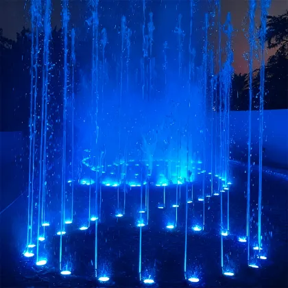 Music Dancing Fountain Design for Outdoor Pool Project