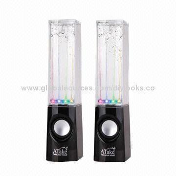 Dancing Water Fountain Speakers with LED Light