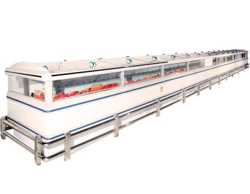 Prefabricated Supermarket System Project Intelligent With Kinds Of Freezers