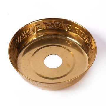 China factory wholesale DIY New Accessories Khalil Mamoon gold hookah tray For Shisha Hookahs Chicha Narguile