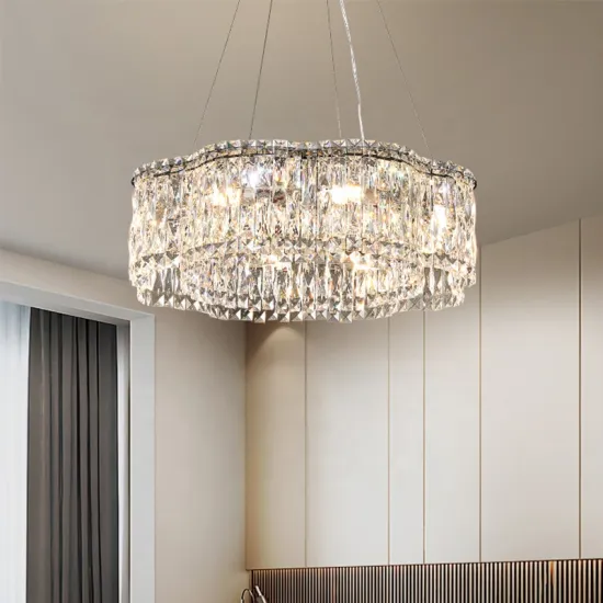 Modern LED Luxury Crystal Chandeliers: Enhancing Indoor Décor with Elegant Hanging Pendant Lighting Fixtures
