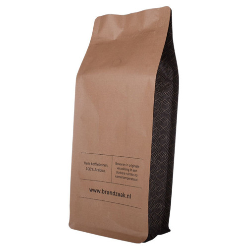 Top Printing Gelamineerde Materiaal Tear Notch Personalized Coffee Bags