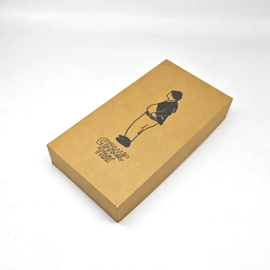 Hot Sale Custom Brown Kraft Paper Box