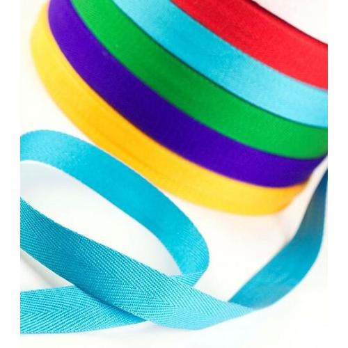 Stretch polyester cotton woven webbing tape