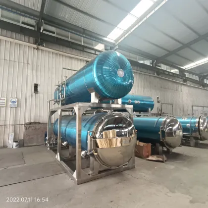 Rotary Autoclave for PP/HDPE Bottles - Evaporated Milk Sterilizer