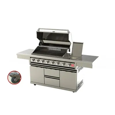 Luxurious Gas BBQ Grill Outdoor Kitchen Cabinet with High Quality 304 Stainless Steel
