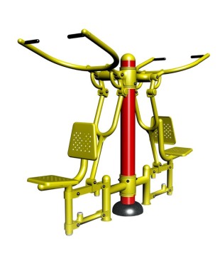 Hot sale Park steel Outdoor exercise equipment Lat Pull down