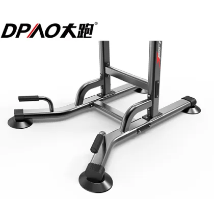 Wide bar fitness equipment pull-up bar power tower
