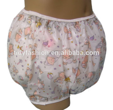 Waterproof Vinyl Adult Baby Potty Training Pants