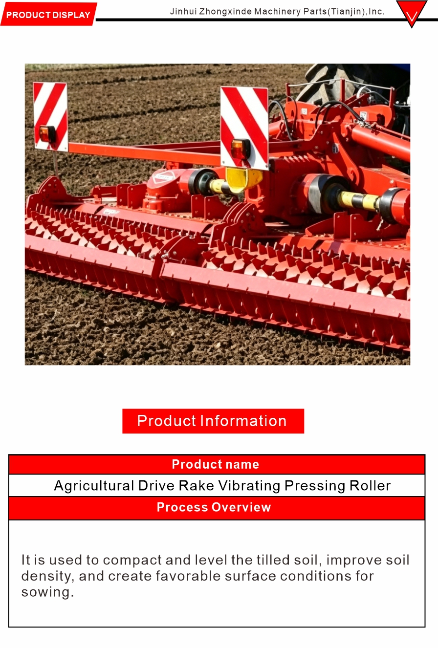 Agricultural Equipment Compaction Roller