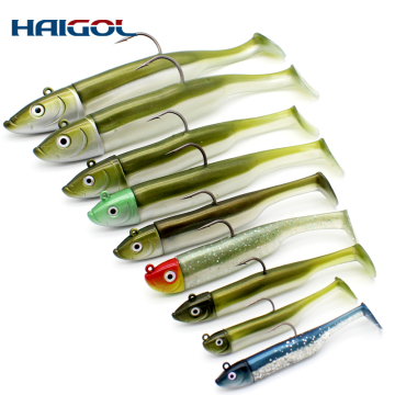 2022 New Arrival Rotating Paddle Soft Fishing Lures in Different Sizes