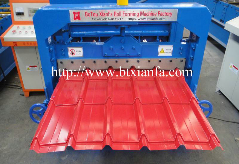 roof tile making machine