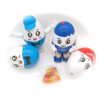 New creative toy surprise egg with candy