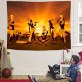Room wall fabric tapestry