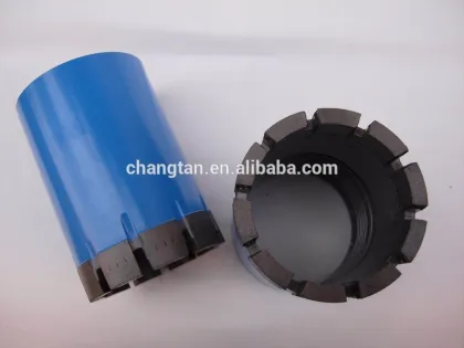core drill bit, diamond core bit, hard rock drill bit, perforate