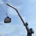 Marine Deck Crane 10T17M Boom Boom Crane Marine High Quality et Long Service Temps