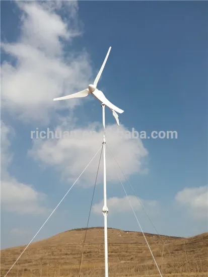 Green and non polluting 600W horizontal axis wind power generator