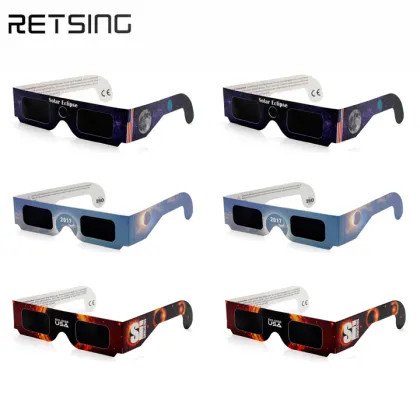 2024 CE/ISO Certified Eclipse Quartz Watches & Solar Eclipse Glasses