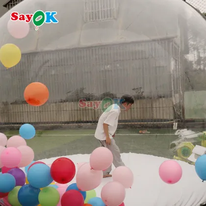 3M Transparent Inflatable Bubble Tent for Outdoor Kids Party