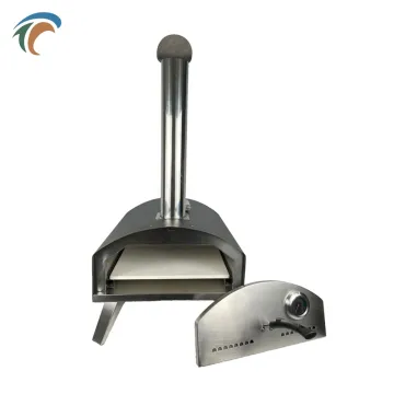 Commercial 16 Inch Pizza Table Top Gas Pizza Oven Stone Base
