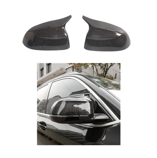 High-Quality ABS Side Mirror Caps for BMW X5 G05 M Style Upgrade 2018-2021