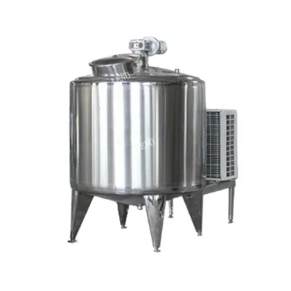Jacketed Storage Dairy Tank for Fresh Milk Cooling