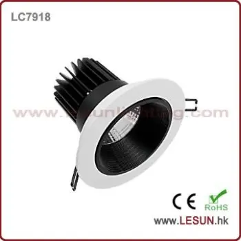Easy to instal 15W recessed cob ceiling lights LC7918
