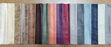 Poly Leather Look Sofa Fabric Upholstery for Furniture