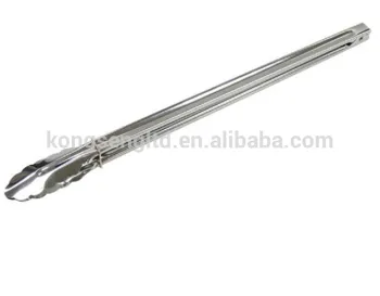 Close Ring Design Stainless Steel Pastry Spring Tongs