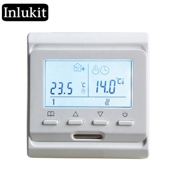 Intelligent Programmable Thermostat with Digital Display for Electric Heating Control