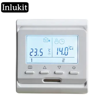 Intelligent Programmable Thermostat with Digital Display for Electric Heating Control