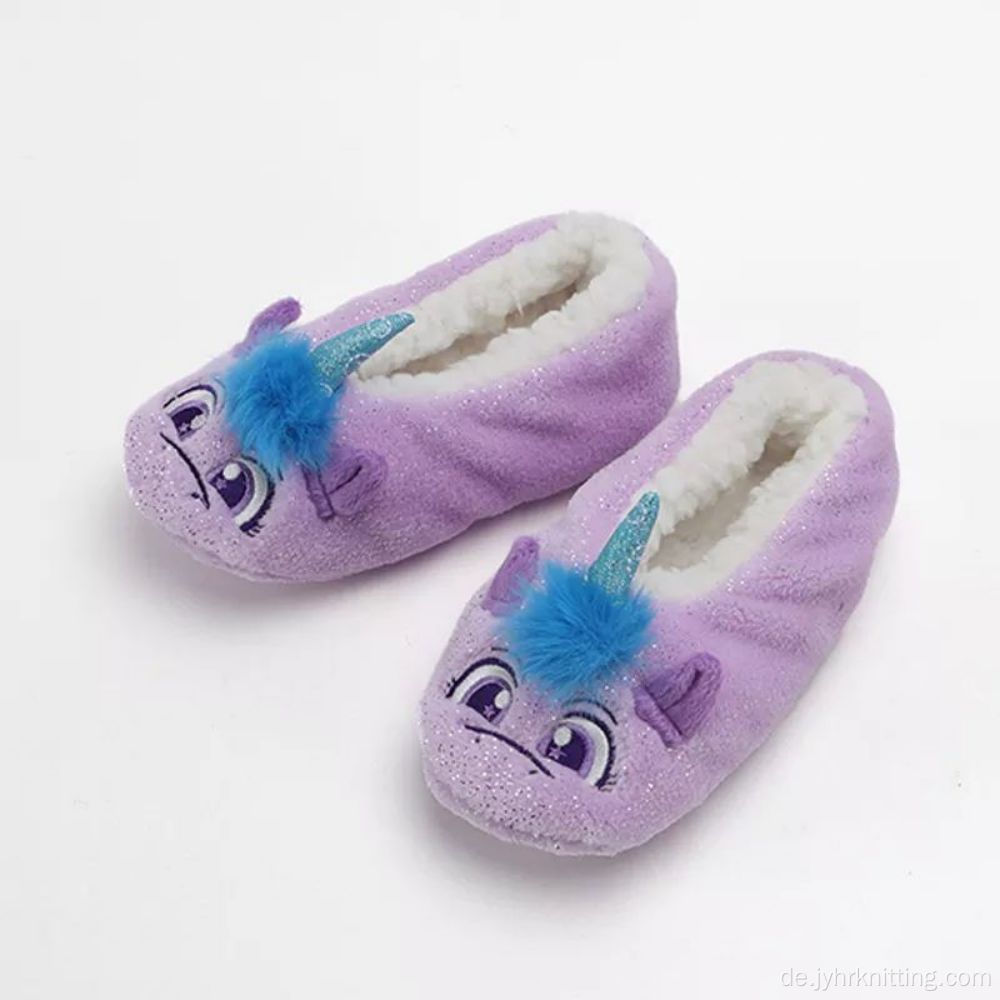 Thermal Lounge Home Floor Fluffy Ballerina Pantoffeln