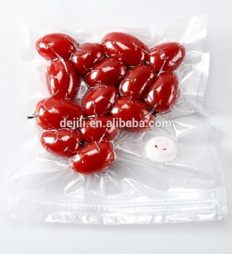 Zipper nuts vacuum bag / clear vacuum bag with zipper / plastic vacuum bags