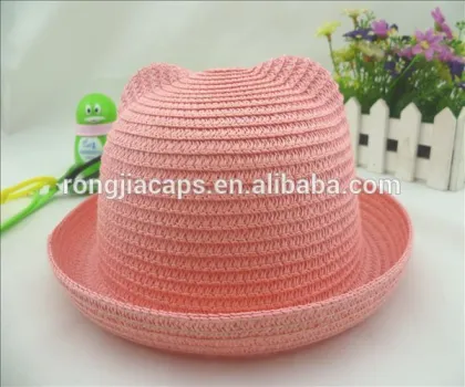 09170196 Fashion design lady' fedora hats